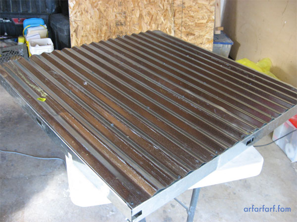 corrugated steel sheet metal